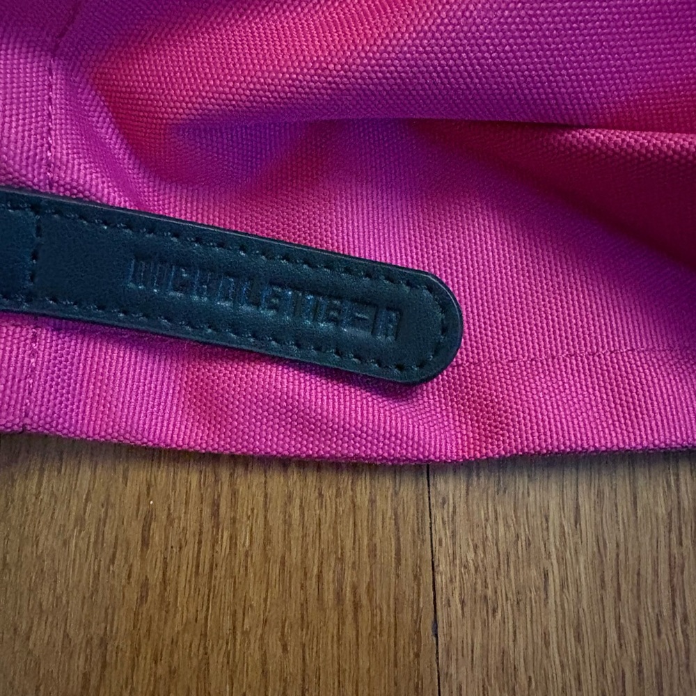 HIVE pink geometric foldable tote bag. New with tags - Picture 6 of 6